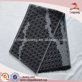 geometrical silk scarf manufacturing for men